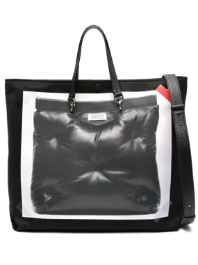 Trompe L'Oeil Glam Slam Shopper Bag - Black