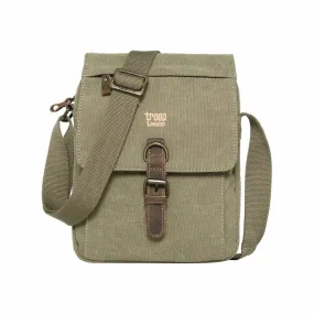 TROOP canvas Shoulder Bag KHAKI