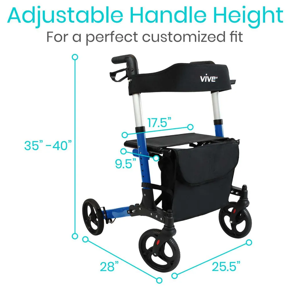 Ultimate Foldable Rollator Bundle