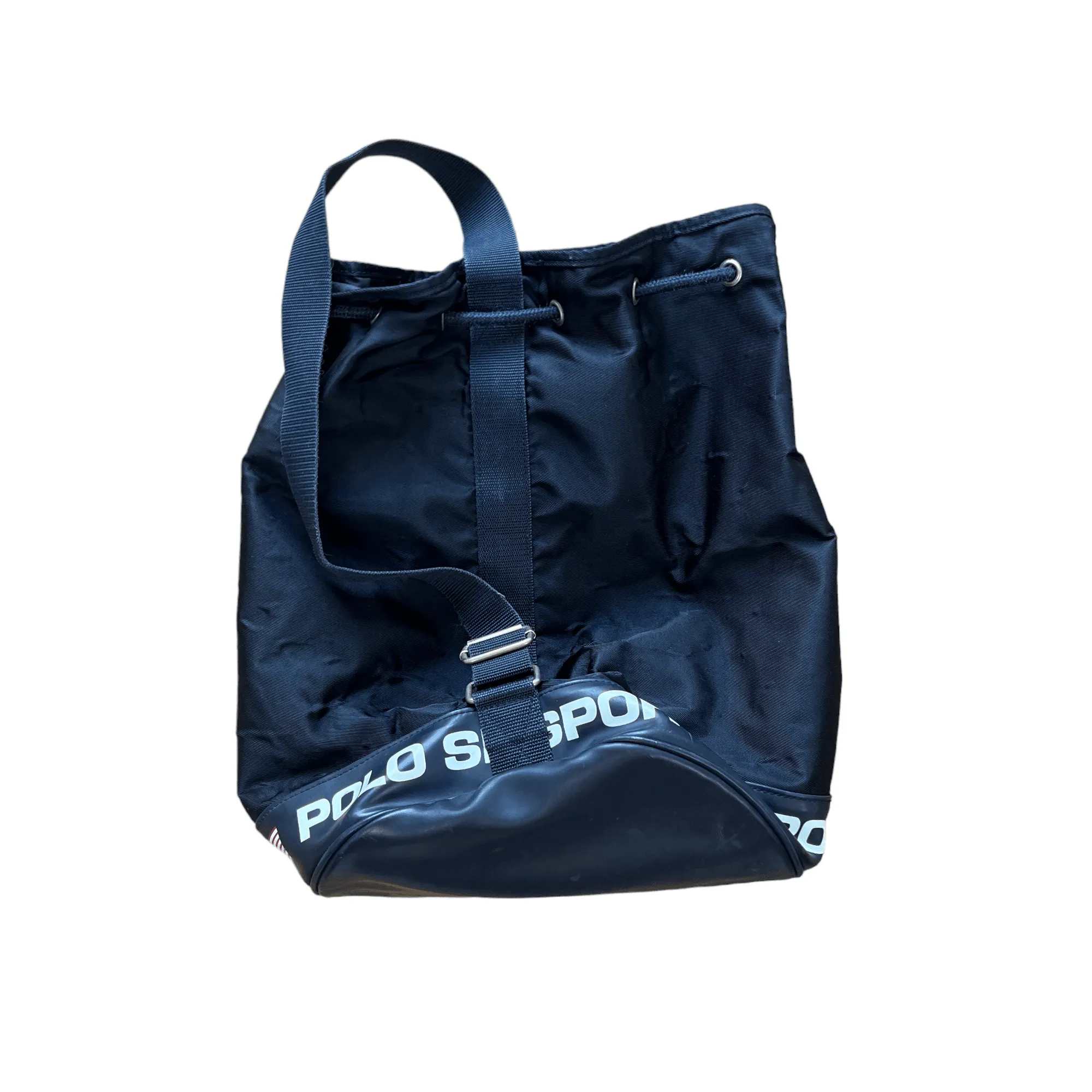 Vintage 90s Navy Blue Ralph Lauren Polo Sport Bag