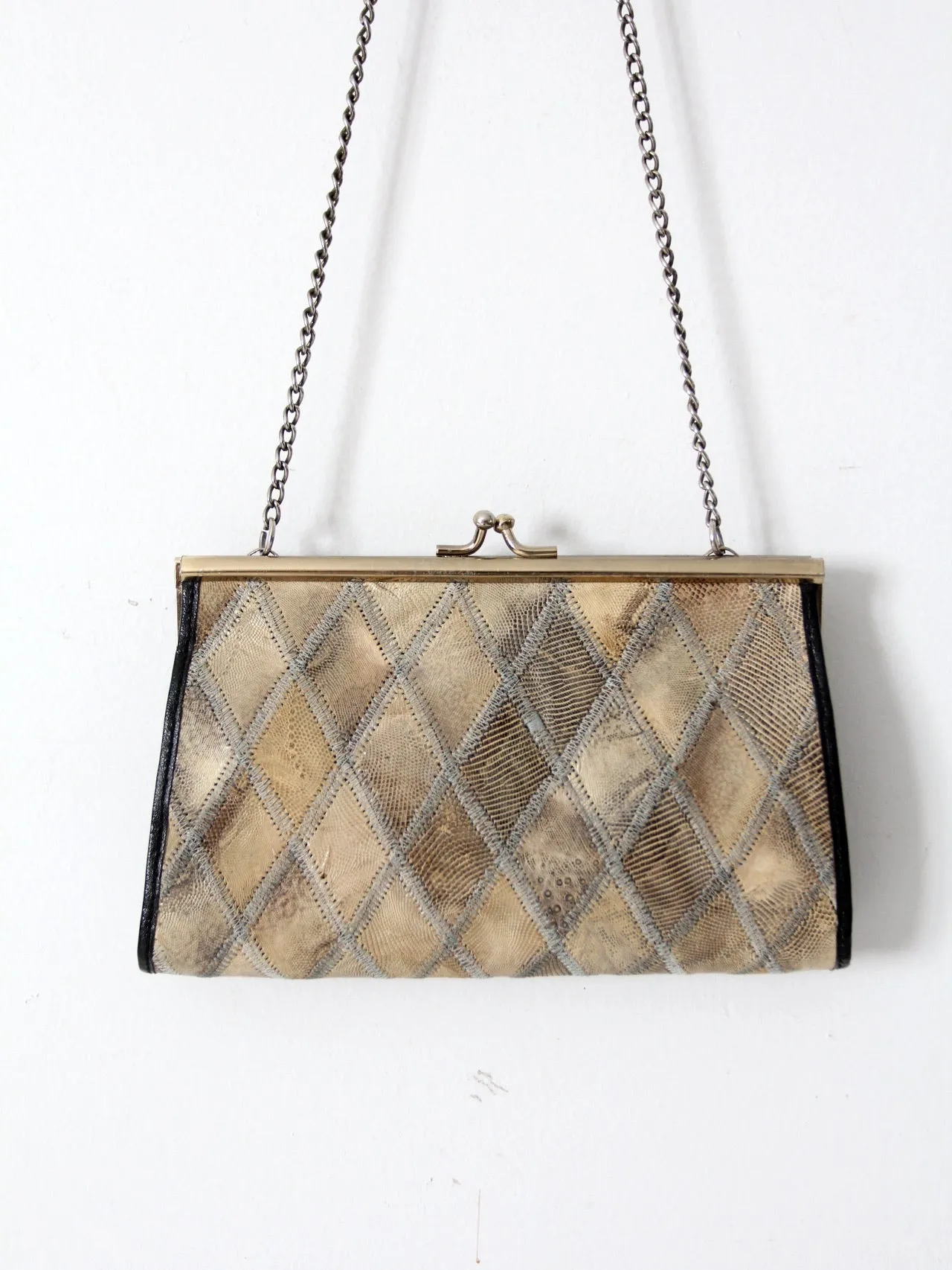 vintage snakeskin purse