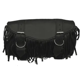 VS117H Tool Bag 2-Strap Square with Fringe and Hard Shell