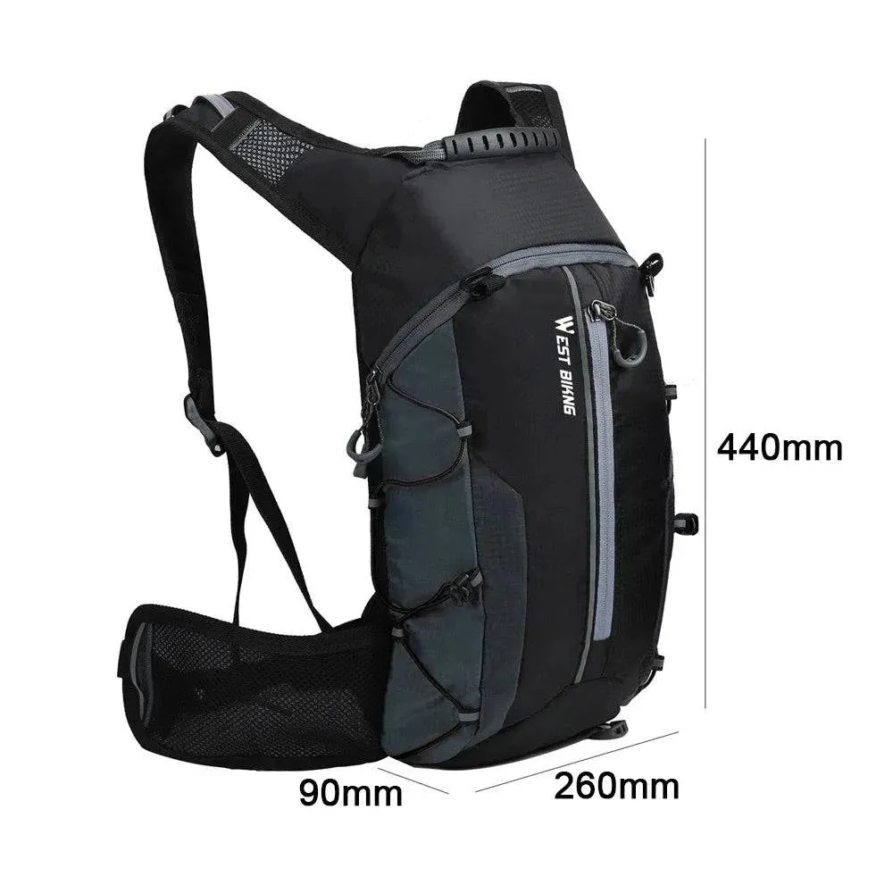 Waterproof Bicycle Bag Cycling Backpack Breathable 10L Ultralight Bike Water Bag Climbing Cycling Hydration Backpack