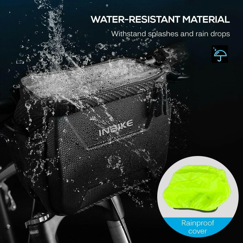 Waterproof Bike Handlebar Bag Touch Screen Front Bicycle Basket Cycling Handlebar Storage Bag Road Bike Bag