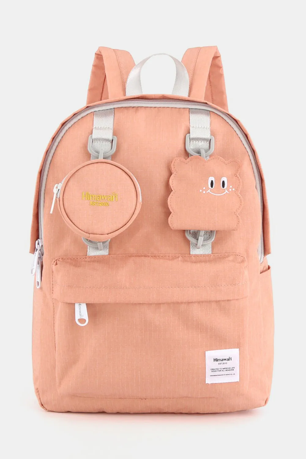 Waterproof Canvas Backpack Bag with Removable Coin Purse