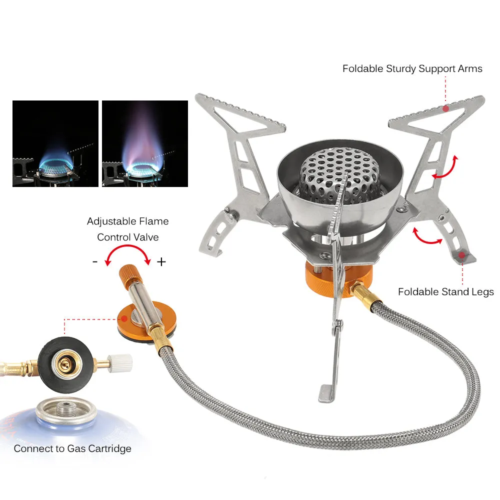 Windproof Foldable Stove Burner