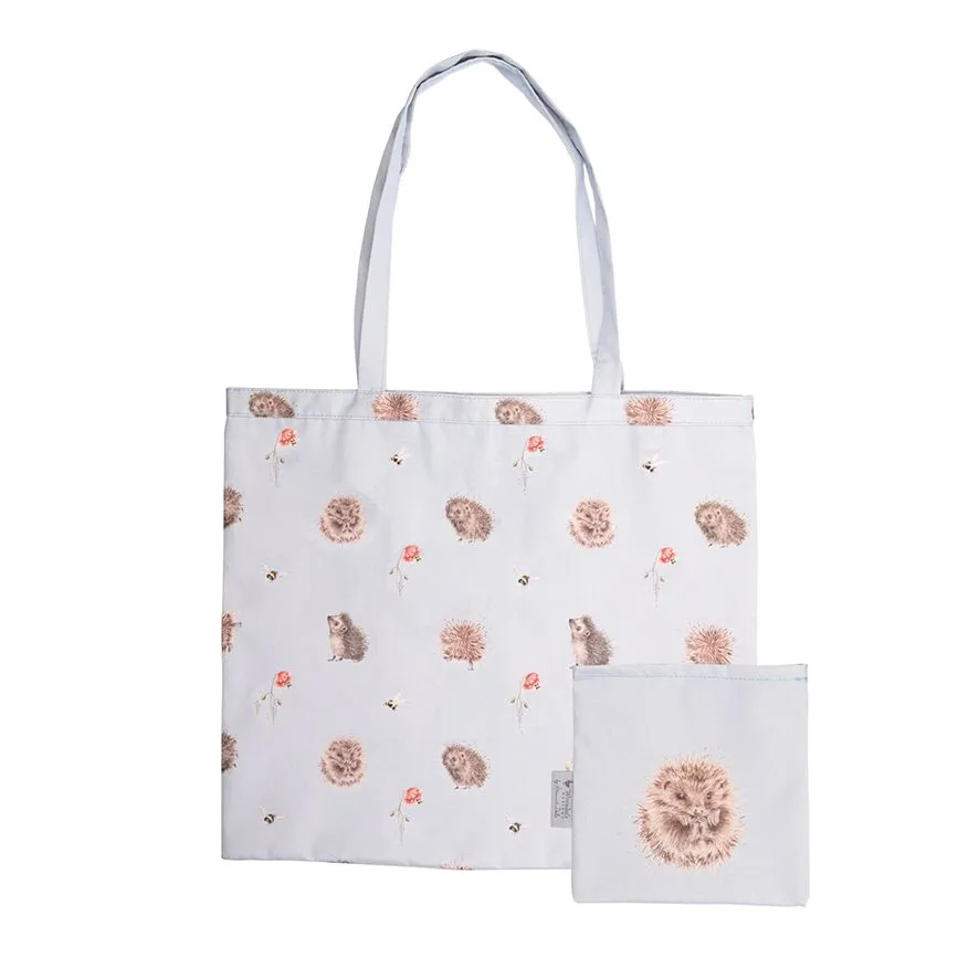 Wrendale Awakening Hedgehog Foldable Shopper Bag